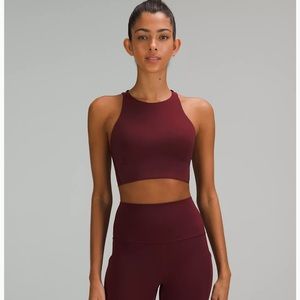 Lululemon like a cloud high-neck longline bra